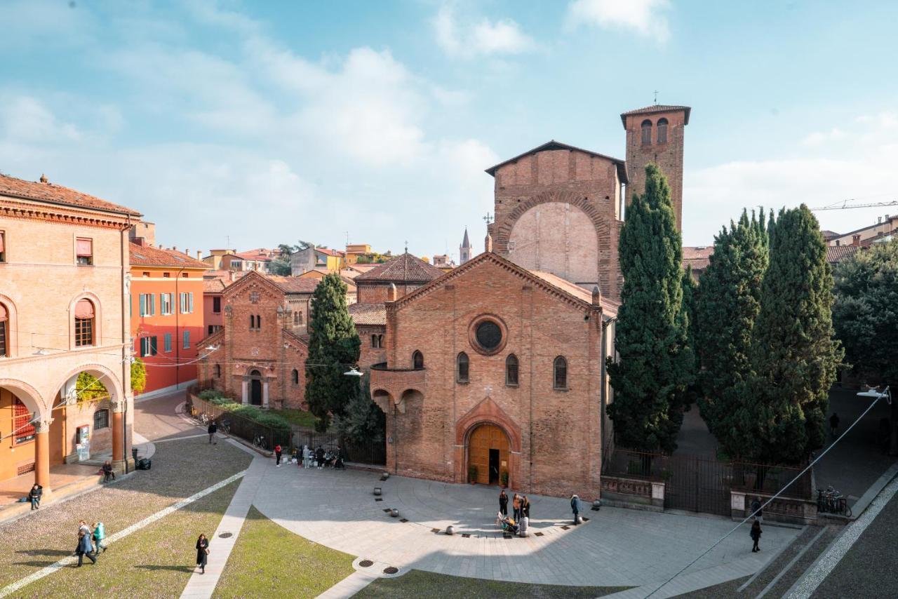 Piazza Santo Stefano Con Vista Lägenhet Bologna Exteriör bild